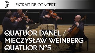 Quatuor Danel  Mieczyslaw Weinberg [upl. by Eceerahs]