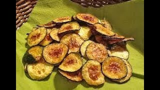 CHIPS DI ZUCCHINE SUPER CROCCANTI FACILISSIME [upl. by Artinad]