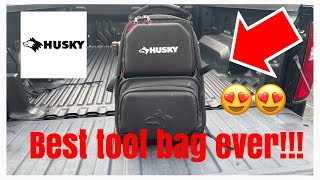 Husky heavy duty pro backpack HVAC loadout [upl. by Eirrek]