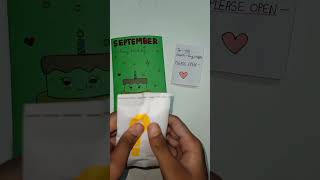 September Birthday blind bag Unboxing Asmr unboxing [upl. by Ased]