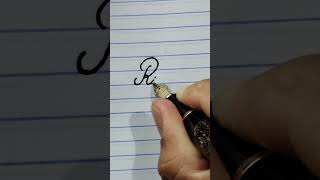 Como fazer RIRHANE viralvideo comofazerlettering caligrafia art shorts [upl. by Lindahl]