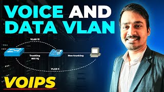 VOICE And DATA VLAN Configuration Detailed Explanation [upl. by Eustis]