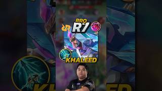 How RRQ R7 Plays Khaleed Mobile Legends mobilelegends mlbb gaming [upl. by Black]