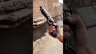 Beretta 92FS 9mm Pistol  Firing  Gun Selection ytshort [upl. by Shepp282]