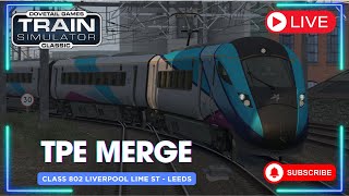 DRIVING THE TPE MERGE  TRAIN SIMULATOR CLASSIC LIVE [upl. by Mace]