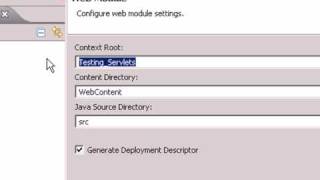 Servlet development using Eclipse and Tomcat [upl. by Box]