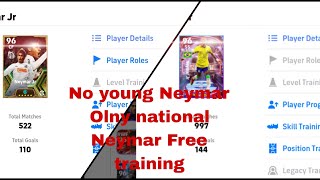 Santos Neymar to National Neymar Free Training performance 🔥In Efootball 2025✅ efootball video [upl. by Neo434]