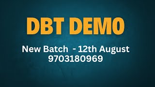 What is DBT  Data Build Tool  DBT Demo Video  New Batch  Aug 12th [upl. by Hephzibah]