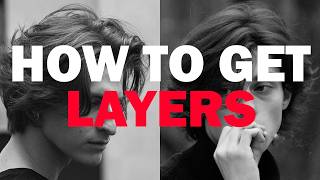 how to get LAYERS easily  key to FLOW HAIRSTYLEs [upl. by Bigg]