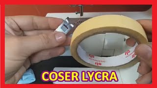 Como coser LYCRA [upl. by Lothar]