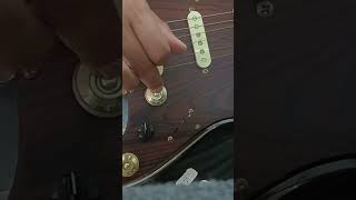 parallel series wiring triple single coil mid boost passive stratocaster [upl. by Shermie]