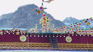 Serkong rinpoche kind came to TABO Monastery [upl. by Annait]