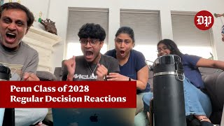 Penn Class of 2028 Regular Decision Acceptance Reactions [upl. by Anahsirk]