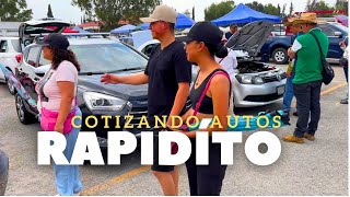 COTIZANDO AUTOS Rapidito en Venta de Carpio sacamos PRECIOS y números telefónicos En Cuanto andan [upl. by Helve]