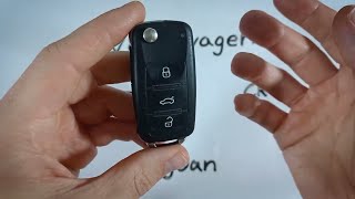 Volkswagen Tiguan Key Fob Battery Replacement 2010  2017 [upl. by Sephira]