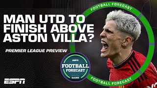 Aston Villa vs Man United PREVIEW Will Ten Hag’s side catch Villa in the Premier League  ESPN FC [upl. by Haven]