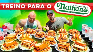 Rumo ao NATHANS 2024 O maior campeonato DO MUNDO 🌭 [upl. by Hanoy389]