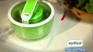 The ZYLISS Smart Touch Salad Spinner [upl. by Norrabal31]