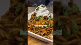 Taco Spaghetti Cinco de Mayo food ideas [upl. by Chatav10]