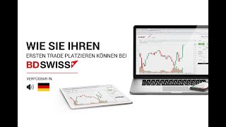 BDSwiss Neuer WebTrader 2018  Wie Sie Ihren ersten Trade platzieren können [upl. by Bell378]