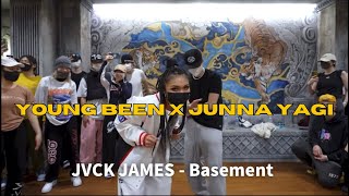 YOUNG BEEN × JUNNA YAGI  JVCK JAMES  Basement ygxofficial [upl. by Aneekan]