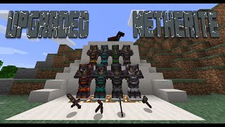 Herramientas y Armaduras de Netherite Mejoradas  Upgraded Netherite  Mod en Minecraft Español [upl. by Sawyere206]