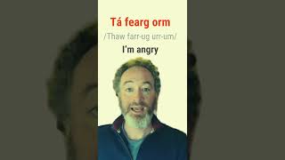 How to say Im Angry in Irish bitesizeirish [upl. by Kimmi]