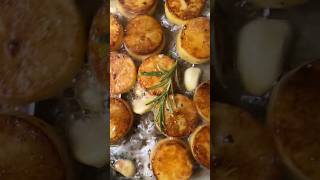 Would you try these Fondant Potatoes recipe shorts potato [upl. by Little503]