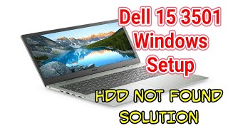 DELL INSPIRON 15 3501 BIOS SETUP [upl. by Lirpa]