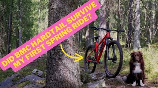 Can XC hardtail handle Norwegian natural trails BMC Twostroke AL ONE spring ride [upl. by Pollock]