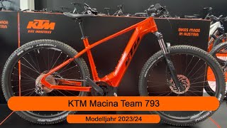 KTM Macina Team 793  Modelljahr 2023  2024 [upl. by Traggat381]