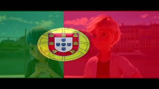 Miraculous Movie  Theme Song Remix European PortuguesePortuguês Europeu [upl. by Aremaj]