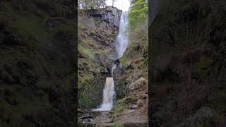 Pistyll Rhaeadr Waterfall Largest in Wales [upl. by Eanad]