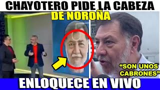 SABADO URGENTE PIDEN LA CABEZA DE NOROÑA EN NOTICIERO ¡ENLOQUECIERON PROTECCION PARA NOROÑA [upl. by Fitzhugh809]