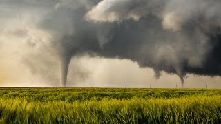 Dodge City Supercell Timelapse  8 Tornadoes in 54 Seconds [upl. by Oelgnaed]