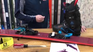 2019 SALOMON SHIFT Ski Binding Sneak Peek [upl. by Siuol615]