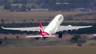 VIEW FROM ABOVE  Gellibrand Hill  Melbourne Airport Plane Spotting [upl. by Hagar260]