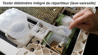 Comment tester vérifier diagnostiquer débitmètre lavevaisselle Whirlpool savoir si fonctionne bien [upl. by Benedick]