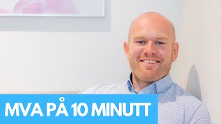 Regnskap for små bedrifter MVA på 10 minutt [upl. by Inoue]