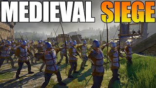 MEDIEVAL Castle Siege  Conquerors Blade Gameplay [upl. by Odama190]