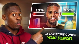 Comment Créer Une Miniature YouTube Comme Yomi Denzel [upl. by Naugal971]