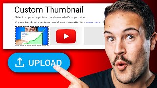 How to Add Custom Thumbnails for YouTube Videos Beginners Tutorial [upl. by Nawtna721]