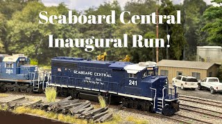 Seaboard Central  Inaugural Run [upl. by Atiloj524]