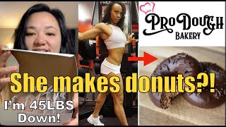 Reviewing Michelle McDaniels DONUTS Prodough Bakery amp Celebrating My Year on Youtube [upl. by Katinka]