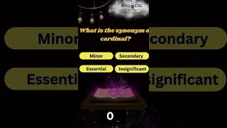 Title What is quotCardinalquot  Key Vocabulary for Exams [upl. by Htenay874]