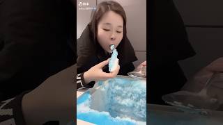 FREEZER FROST MUKBANG  EATING FROST EDGES  ICE EATING ASMR [upl. by Atiuqcir]