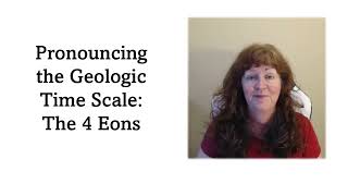 Pronouncing the 4 Eons of the Geologic Time Period [upl. by Downs]