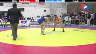 MFS 65 KG  Rusin Gabeev vs Borislav Novachkov [upl. by Karim]