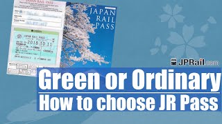 How to choose JR Pass Green car pass or Ordinary car pass [upl. by Myrle531]