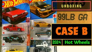 Unboxing  Hot Wheels 2024 Case B [upl. by Gnim]